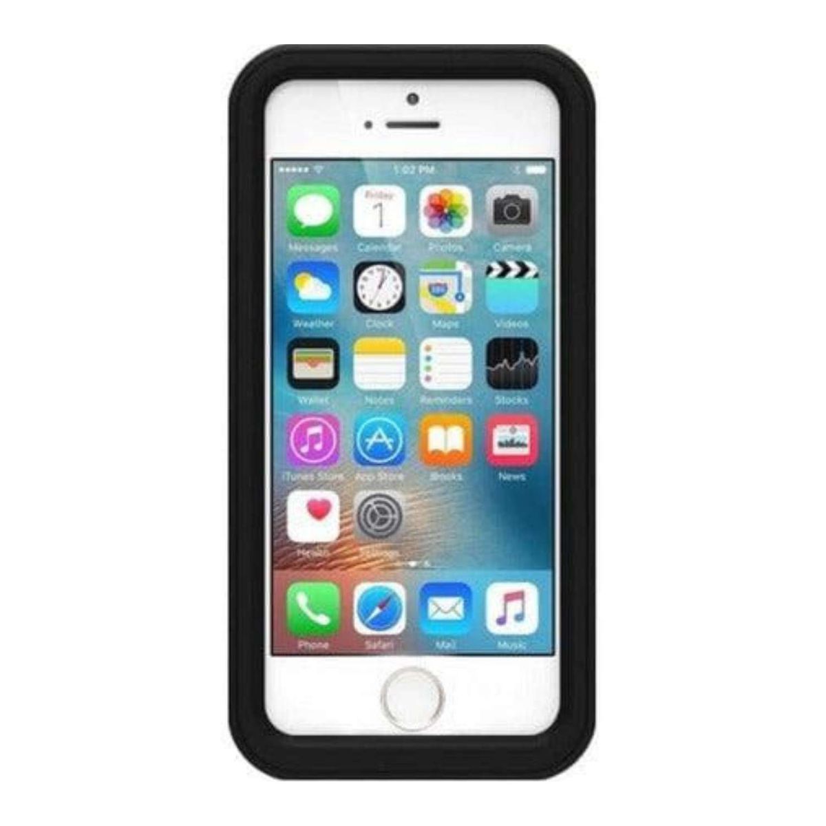 SOHOGAR - Carcasa acuática para iphone - negro