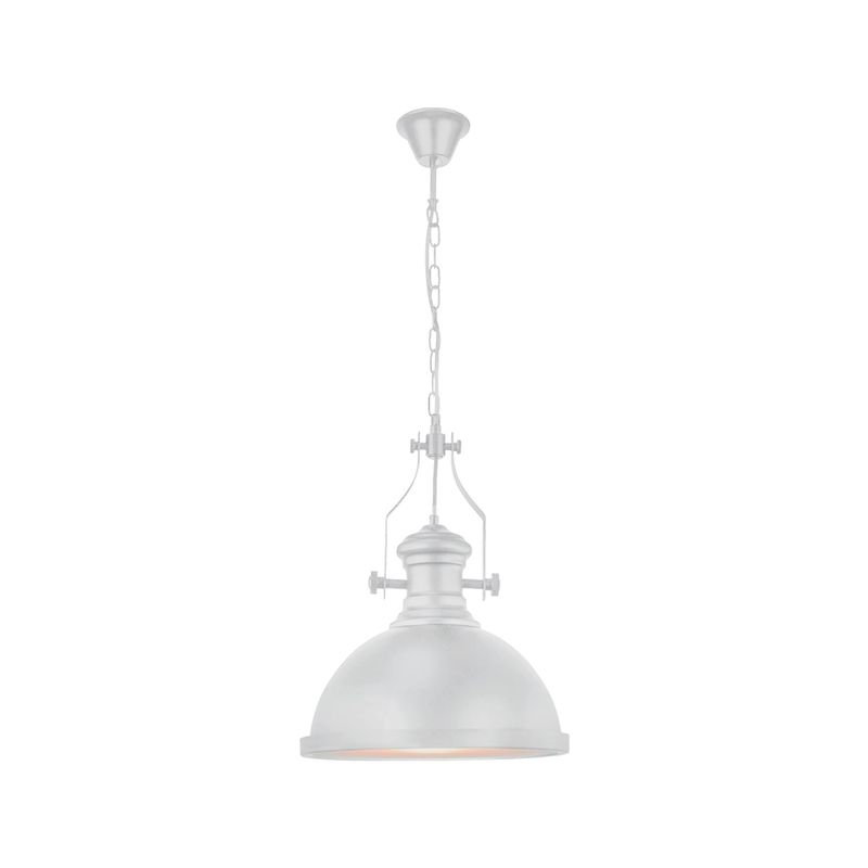 LED STUDIO - LÁMPARA COLGANTE LED STUDIO LUZ CÁLIDA CON AMP E27 BLANCA
