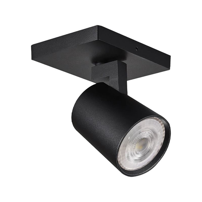 LED STUDIO - APLIQUÉ CIELO LED STUDIO NEGRO MATE GU10 S/AMP