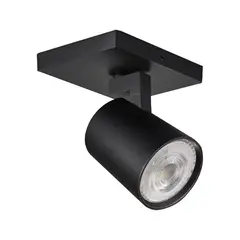 LED STUDIO - APLIQUÉ CIELO NEGRO MATE GU10 S/AMP