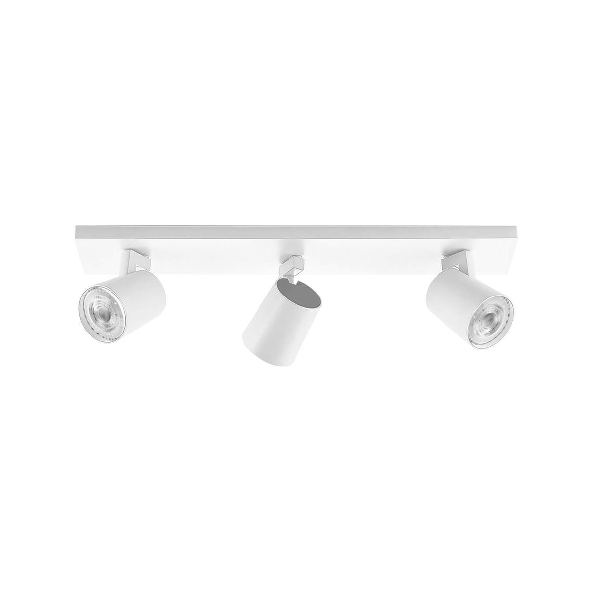 LED STUDIO - FOCO SOBREPUESTO CIELO  MURO LED STUDIO DIRIGIBLE TRIPLE SIN AMPOLLETA GU10