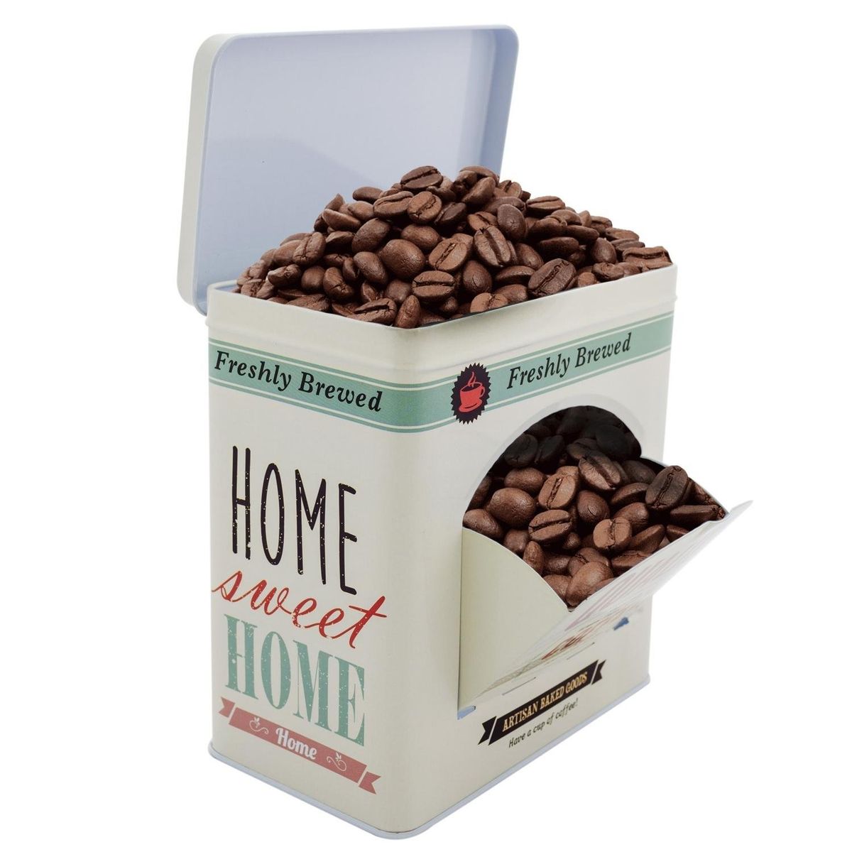 SOHOGAR - Canister metalico vintage