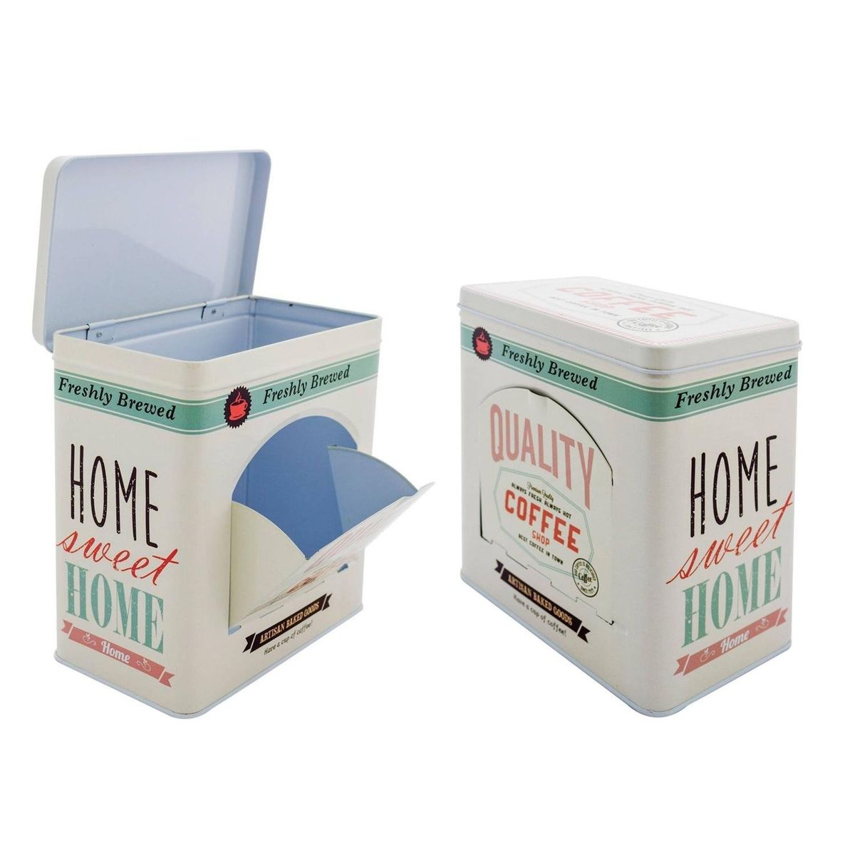 SOHOGAR - Canister metalico vintage