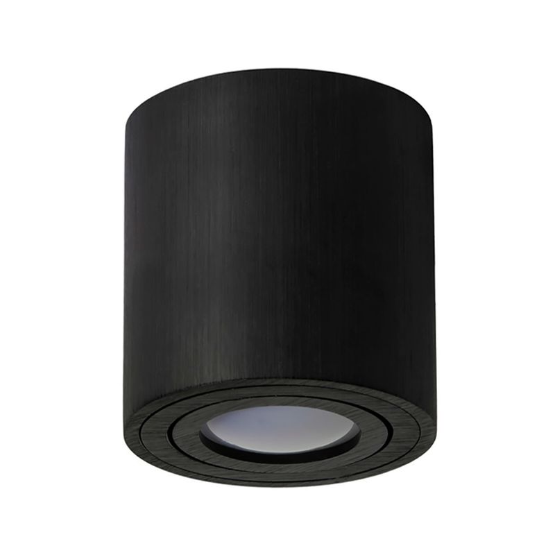 LED STUDIO - APLIQUÉ CIELO LED STUDIO REDONDO SIMPLE NEG GU10 S/AMP