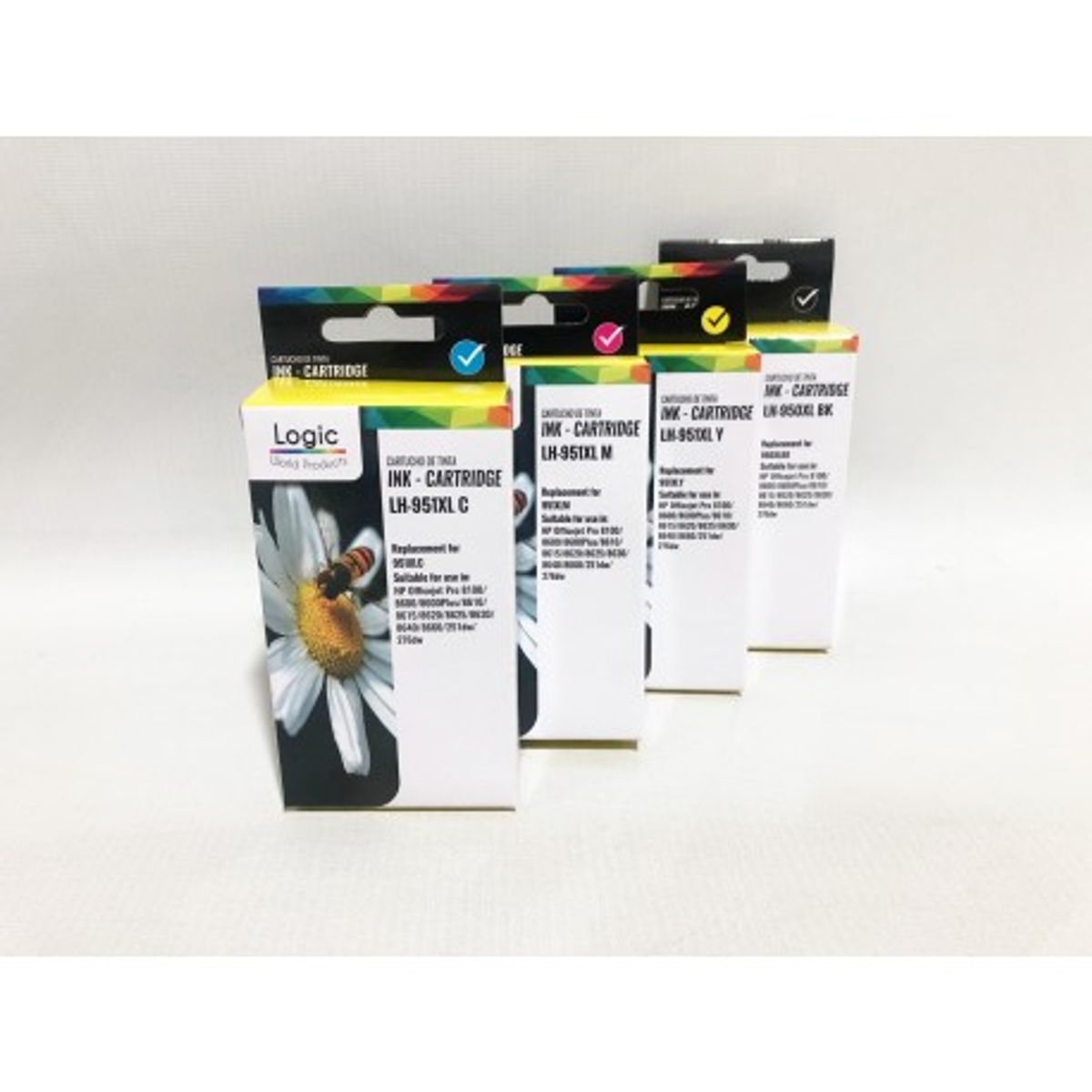 GENERICO - PACK DE 4 CARTUCHO ALTERNATIVO HP 950/951 XL