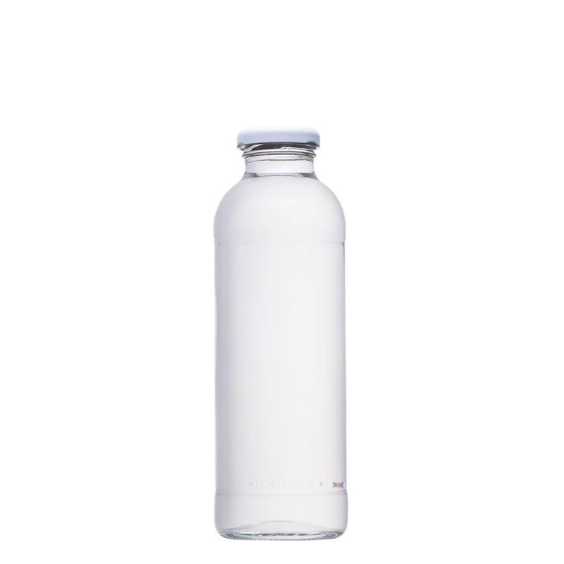 GENERICO - Botella De Vidrio 475cc - Pack 30 Unidades Con Tapa