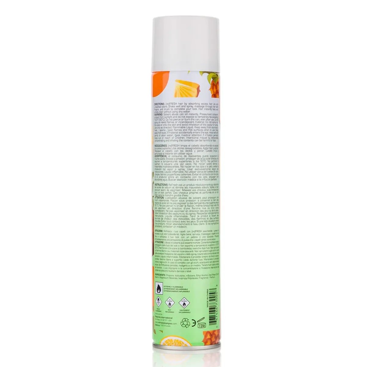 COSMETICAVAL - Kit 2 aromas Shampoo seco sin enjuague Refresh CVL
