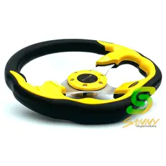 MOMO - VOLANTE DEPORTIVO RACING MODELO D AMARILLO