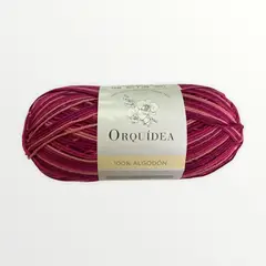 GENERICO - Hilo Algodon Estampado Orquidea 100 grs - Fucsia 657