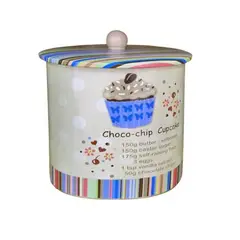 SOHOGAR - Canister redondo diseño cupcake