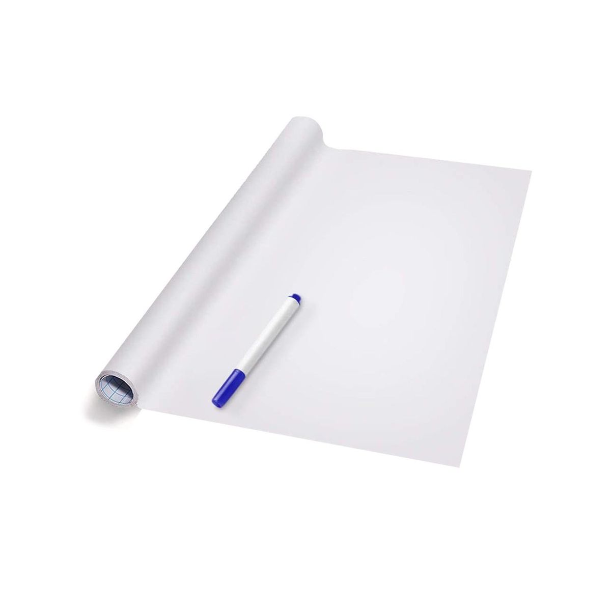 SOHOGAR - Pizarra sticker blanco para muro 45x200 cm