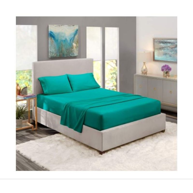 BEKU - Sábana Premium Beku Home; Plaza 1 1/2; Turquesa