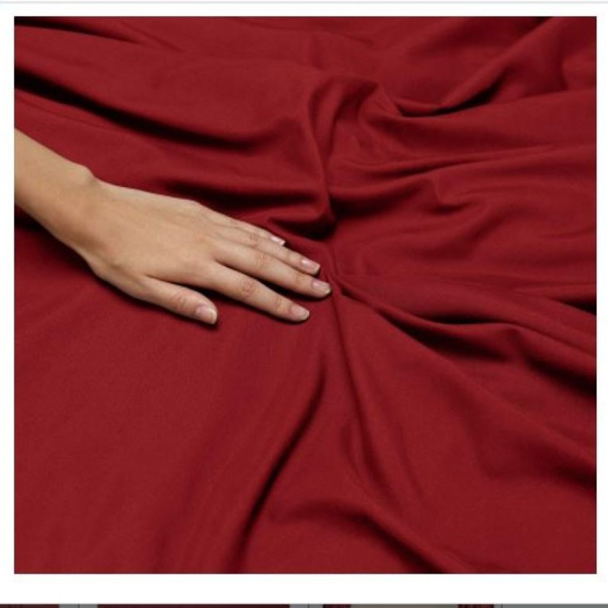 BEKU - Sábanas Premium Beku Home, tamaño 2 plazas, color  Burdeo