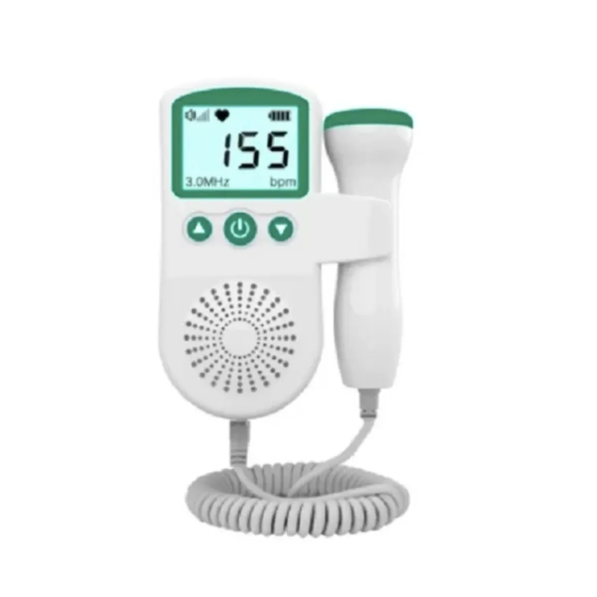 GENERICO - Monitor Utrasonico Doppler Verde mas Dieco Gel incluido