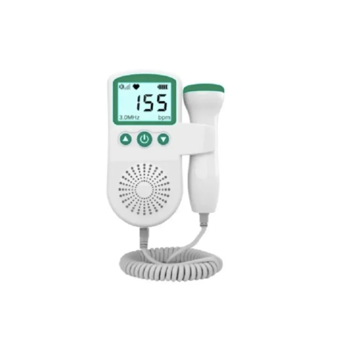 GENERICO - Monitor Utrasonico Doppler Verde mas Dieco Gel incluido