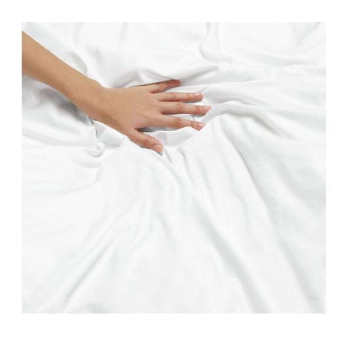BEKU - Sábana Luxurious; 2 Plaza; Blanco