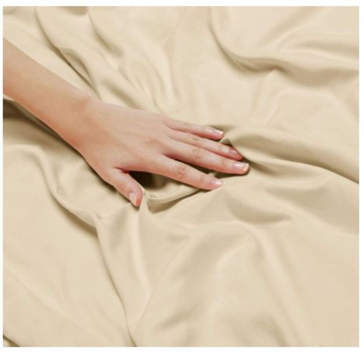 BEKU - Sábana Luxurious; 2 Plaza; Beige