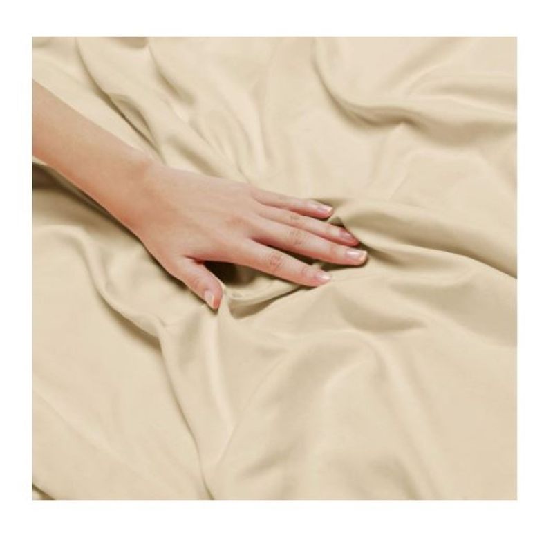 BEKU - Sábana Luxurious; 2 Plaza; Beige