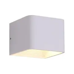 LED STUDIO - APLIQUÉ MURO SQUARE 6W LUZ CÁLIDA BLANCO