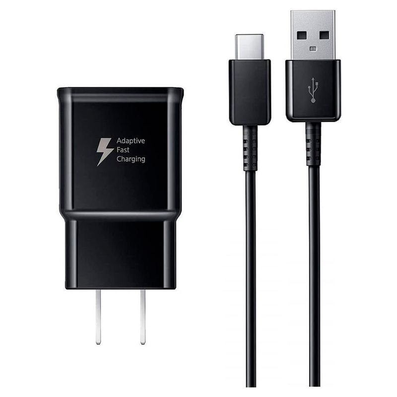 GENERICO - Cargador Compatible con Samsung S10 Carga Rapida USB a USB-C