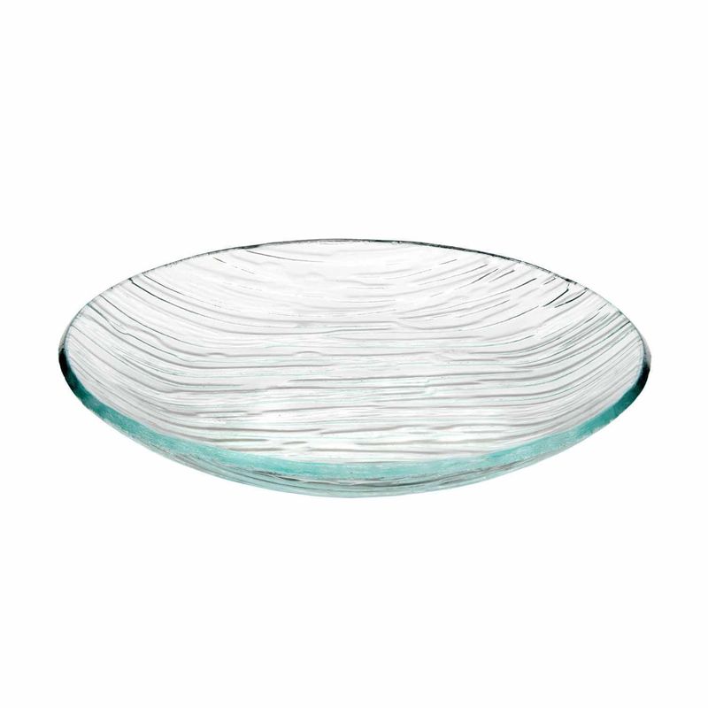 SOHOGAR - Plato de vidrio decorativo 15 cm