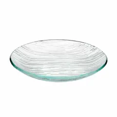 SOHOGAR - Plato de vidrio decorativo 15 cm