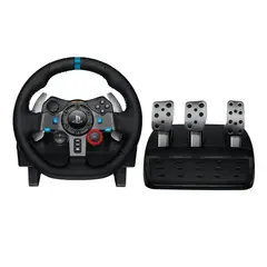 LOGITECH - Volante Gamer c/ Pedales Force racing G29 PS3 PS4.