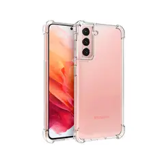 GENERICO - Carcasa Para Samsung S21 FE Transparente Antigolpe