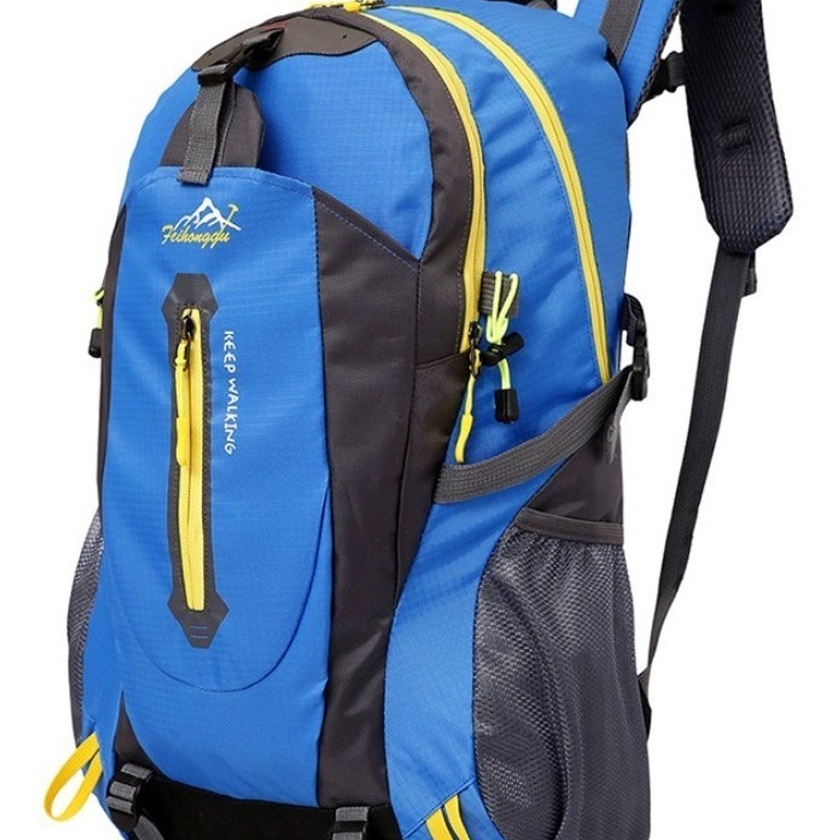 CRUSEC - Mochila Azul Outdoor Deportivo Trekking 35 Litros