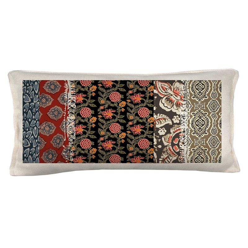 TUYO PRINT - Cojín Boheme-Blanca 2 70x35