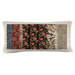 TUYO PRINT - Cojín Boheme-Blanca 2 70x35