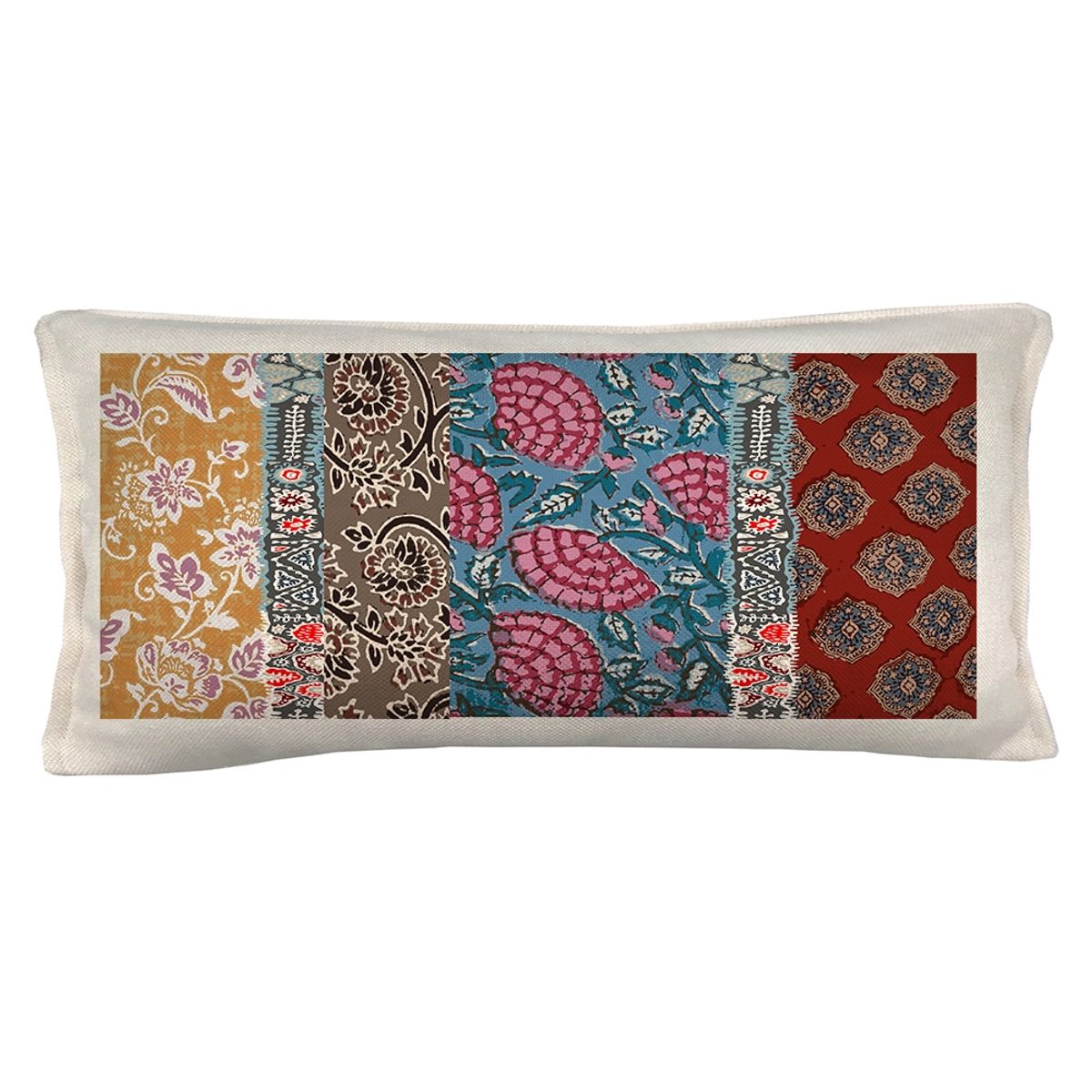 TUYO PRINT - Cojín Boheme-Blanca 1 70x35