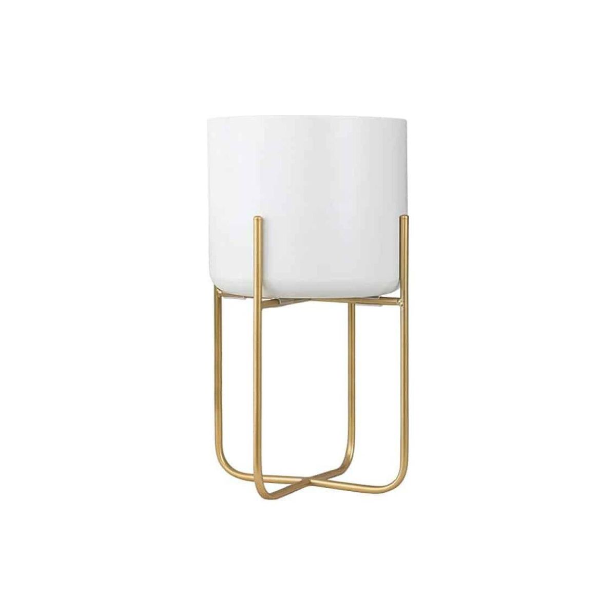 LA SILLERIA - Maceta polonia m blanca