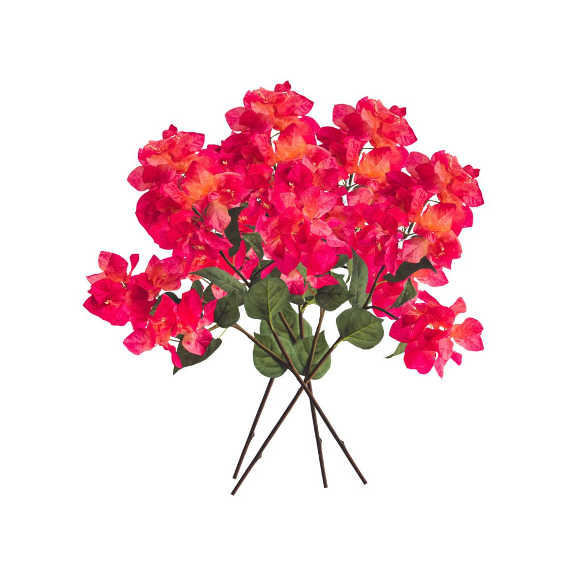 LE BOUQUET - 4 Bugambilia Flor Seda Artificial 85 Cm