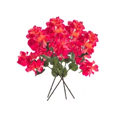 LE BOUQUET - 4 Bugambilia Flor Seda Artificial 85 Cm