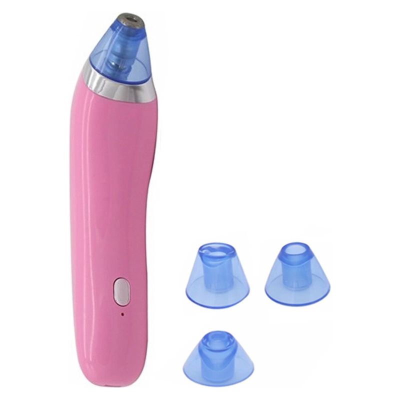GENERICO - Limpiador facial de poros y extractor de puntos negros rosa