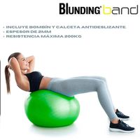 Balon De Ejercicio Con Bombin -Blunding