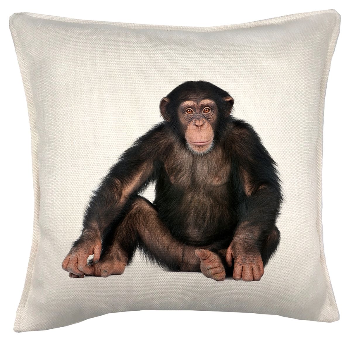 TUYO PRINT - Cojín Chimpancé 45x45 - Tuyo Print