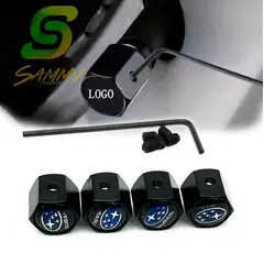 SUBARU - TAPAS DE VALVULAS ANTIRROBO METALICAS