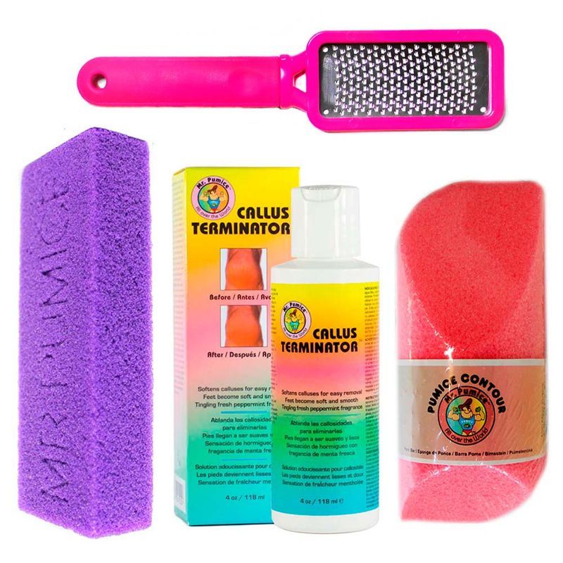 COSMETICAVAL - Removedor de callos Mr Pumice + Set limas anti-bacterial