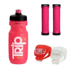 TRIP - PACK CICLISMO CARAMAGIOLA LUCES Y PUÑOS