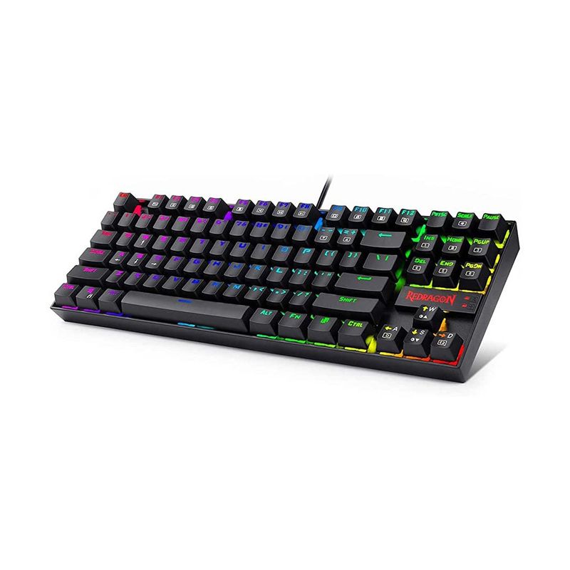 REDRAGON - Teclado Gamer Mecánico Redragon Kumara k552 RGB Español SW Blue