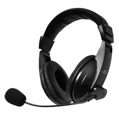 MONSTER GAMES - Audifonos Gamer Loud Negro Jack 3,5mm