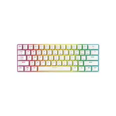 FANTECH - Teclado Gamer MAXFIT 61 MK857 Space SW Red Inglés
