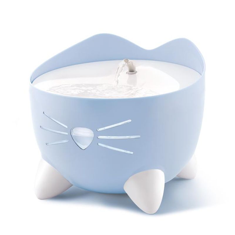 CATIT - Catit Pixi Fuente Bebedera Para Gato 2.5lts Color Celeste