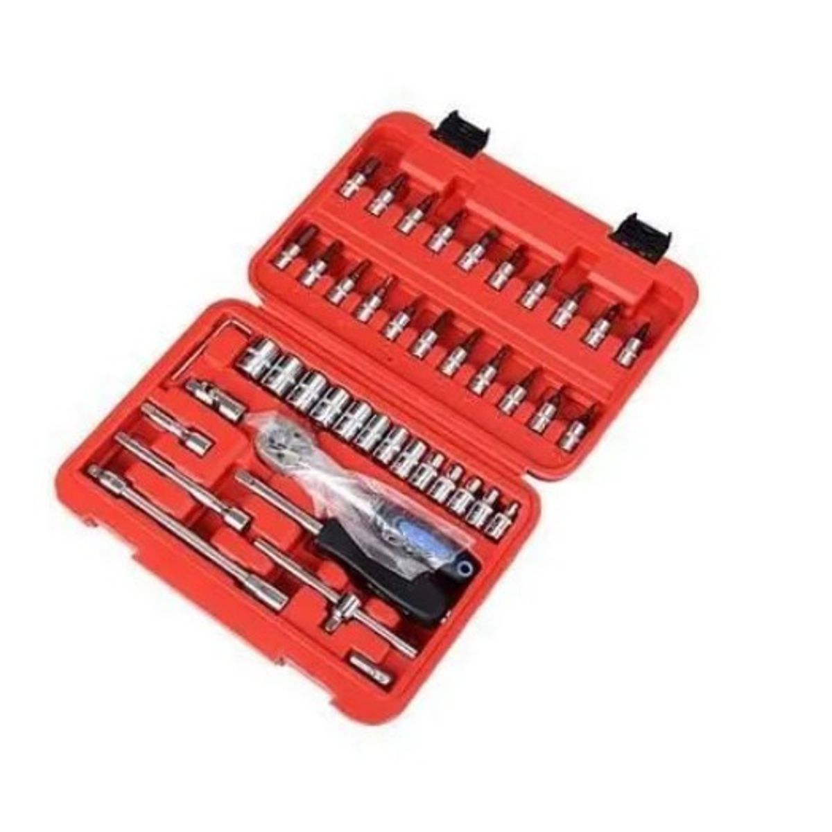 ESHOPANGIE - Juego Caja Set Dados Chicharra Herramientas 46 Piezas