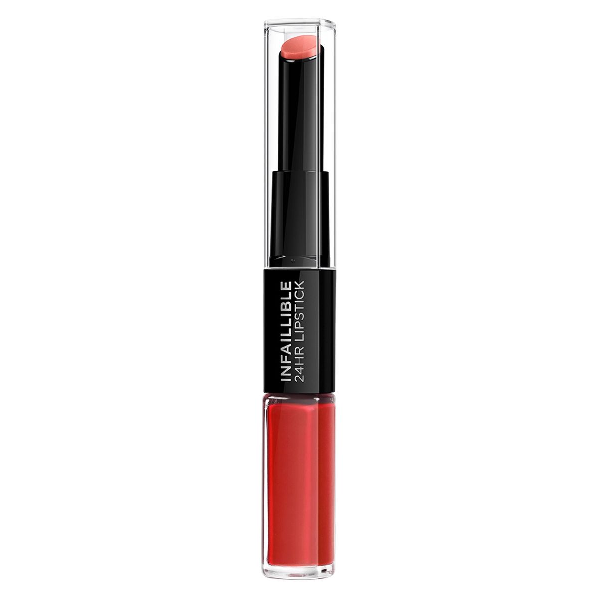 LOREAL PARIS - Labial Larga Duración Infallible 24 Horas Lipstick 506 Red Infaillible Loreal Paris