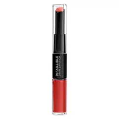 LOREAL PARIS - Labial Larga Duración Infallible 24 Horas Lipstick 506 Red Infaillible