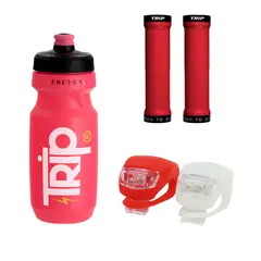 TRIP - PACK CICLISMO CARAMAGIOLA LUCES Y PUÑOS