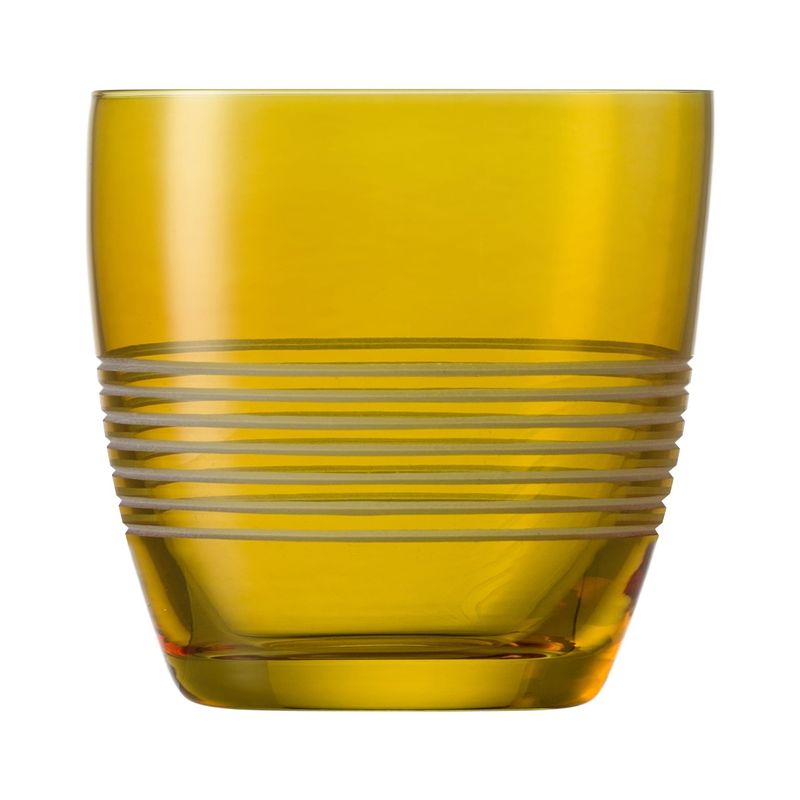 EISCH - Vasos Naranjos de Cristal x6